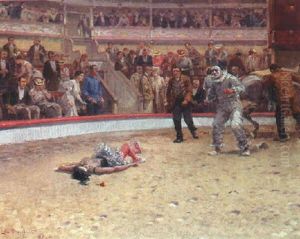 Unfall Im Zirkus Renz by Leonhard Paulus