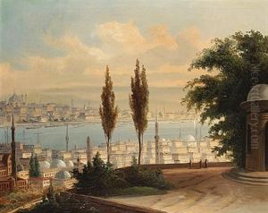 The Bosphorus, Istanbul by Erik Bogdanffy Pauly