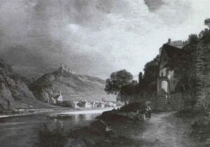 Alken An Der Mosel by Franz Pauly