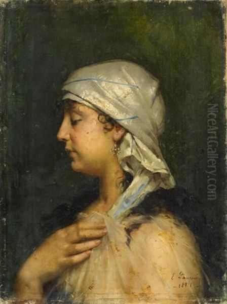 Portrat Einer Jungen Frau - view 1