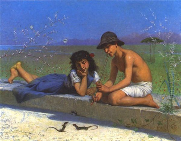 Les Enfants Aux Lezards - view 1