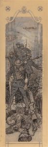 America's Greatest Battle, Collier's Magazine Story Illustration, March 22 by Herbert Andrew Paus