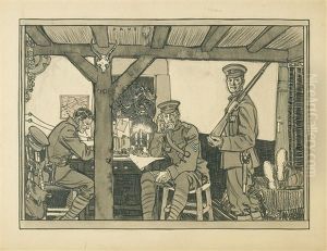 World War I Soldiers by Herbert Andrew Paus