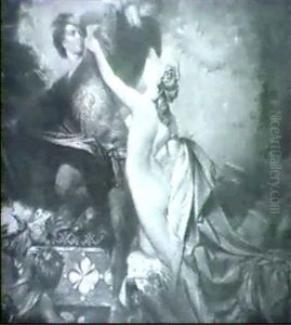 Allegorical Scene by Clemens S. von Pausinger