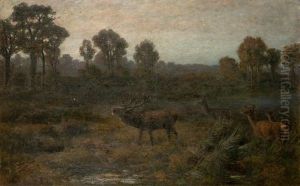 Herbstmorgen by Franz Xaver von Pausinger