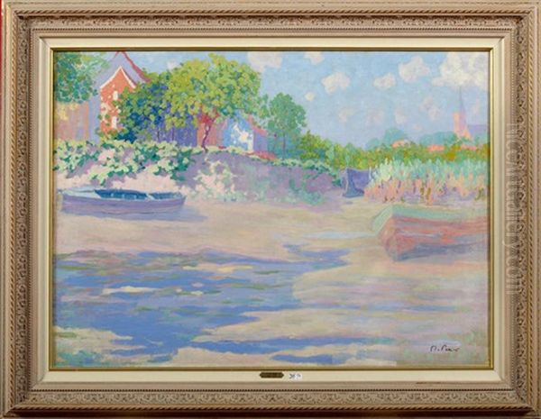 Barques Echouees En Bord De Riviere - view 1