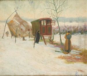 Roulotte En Hiver