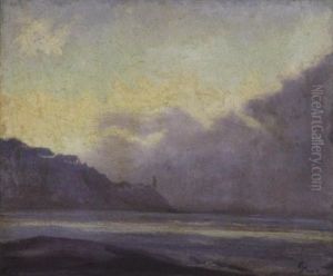 Gezicht Aan De Middellandse Zee by Jef De Pauw