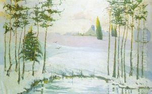 Winterlandschap Winterlandschap