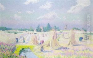 Oogst Op De Velle by Jef De Pauw