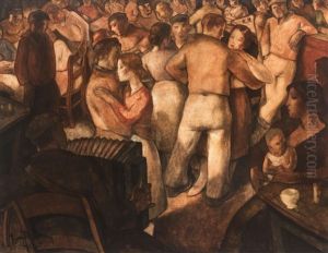 Feast In The Fishermen's Club In Heist
