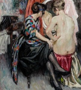 La Toilette by Rene De Pauw