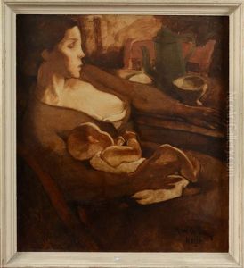 Femme De Marin, Femme De Chagrins by Rene De Pauw