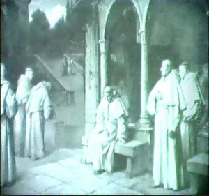 Besuch Des Kardinals Im Karthauser-kloster