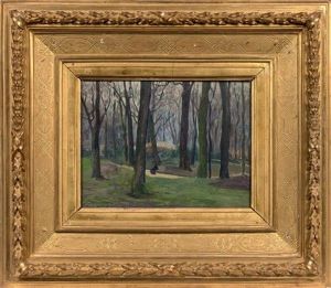 Le Parc Monceau by Elie Anatole Pavil