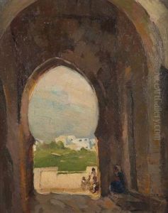 Porte De La Kasbah Des Oudaias