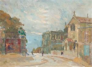 French City In The Fall