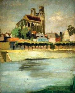 Parisian Landscape by Elie Anatole Pavil