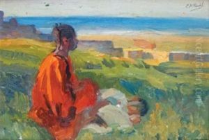 Jeune Marocain Face A La Mer, 1938 Jeune Marocain Face A La Mer, 1938
