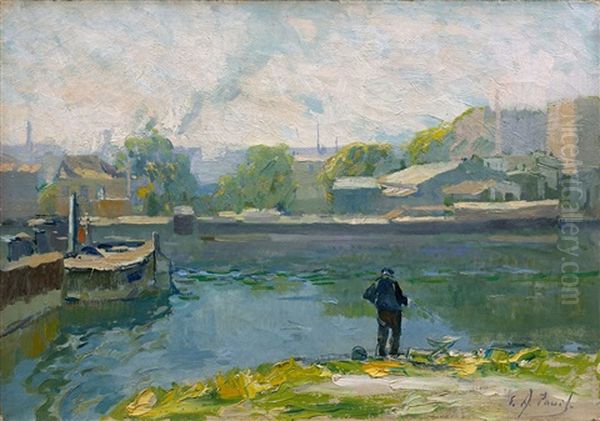 Paysage De Bord De Seine - view 1