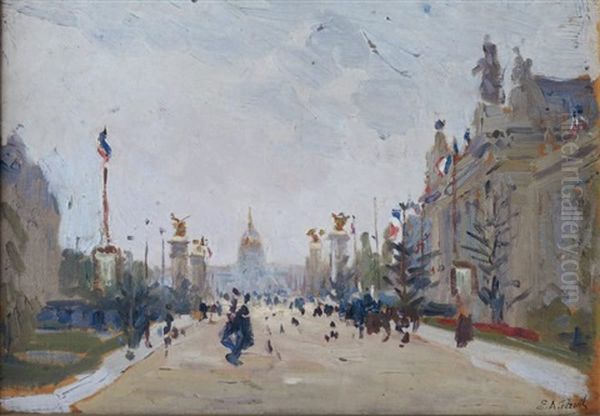 Le Pont Alexandre Iii Et Les Invalides - view 1