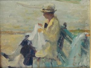 Portrait De Lina A Arcachon