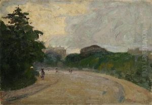 Promenade Au Parc by Elie Anatole Pavil