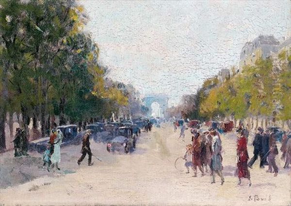 Les Champs-elysees - view 1