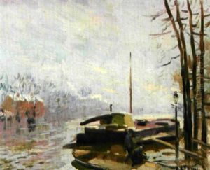 Hiver, Marniers A Quai Hiver, Marniers A Quai