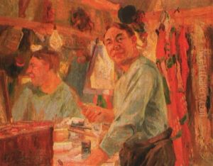 H.dorville Dans Sa Loge