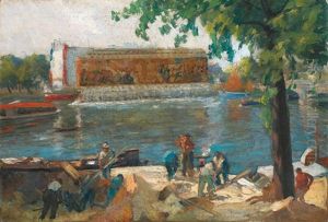 Le Pavillon Du Travail Et Les Constructeurs De L'exposition