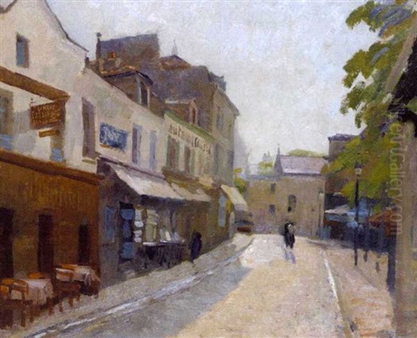 Promeneurs Sur La Place Du Tertre - view 1