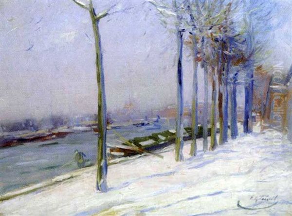 Petit Pecheur En Hiver - view 1