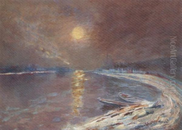 Barques Au Crepuscule - view 1