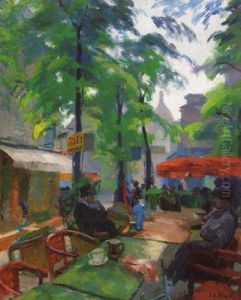 Place Du Teatre by Elie Anatole Pavil
