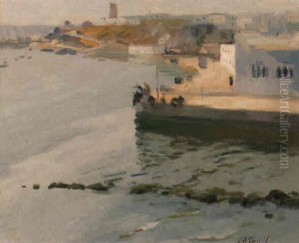 Vue De Rabat Par Le Port De Sale - view 1