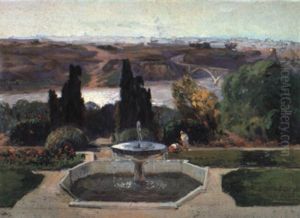 Soiree, Az,mmour, Vue Du Contr"le Civil by Elie Anatole Pavil