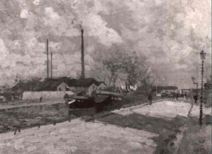 Matin De Printemps, Environs De Paris, 1919 by Elie Anatole Pavil