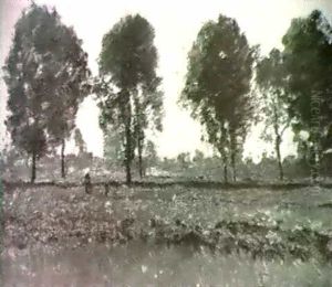 Landscape With Distant City View Landscape With Distant City View