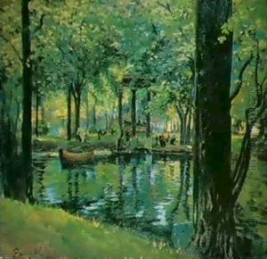 Parc Monceau En 1900