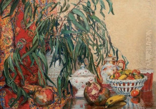 Nature Morte A La Corbeille De Fruits - view 1