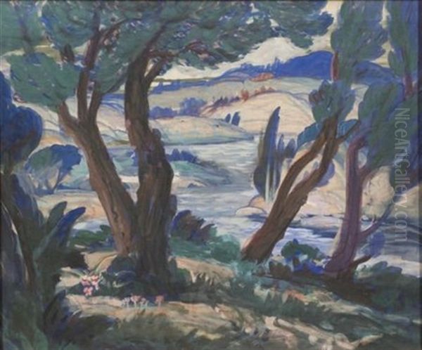 View Through Trees - view 1