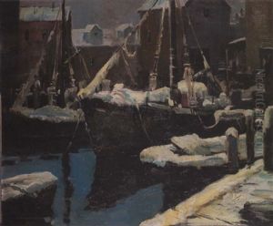 A Harbor In Winter