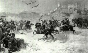 The Falcon Hunt by Waclaw Pawliszak