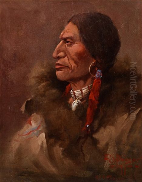 A Cheyenne Brave - view 1