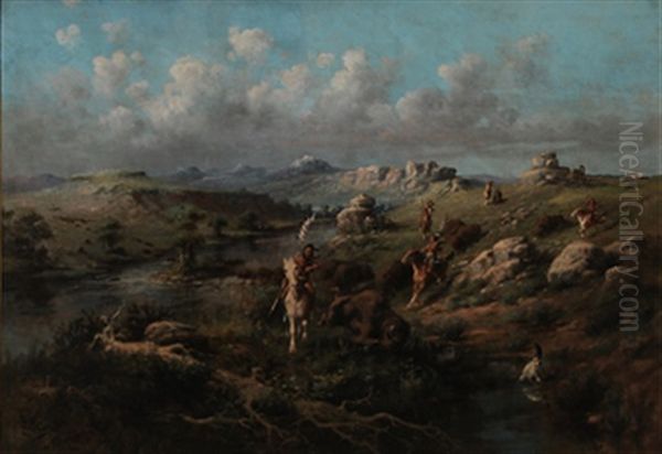 Buffalo Hunt - view 1
