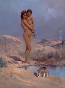 Apache Kids by Edgar Samuel Paxson