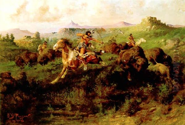 Buffalo Hunt - view 1