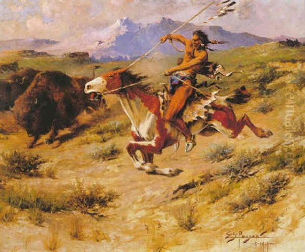 Buffalo Hunt - view 1