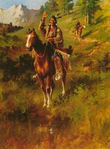 Sign Of Peace by Edgar Samuel Paxson